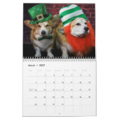 Hummeln und Dawgins-Kalender 2021 Kalender (Mär 2027)