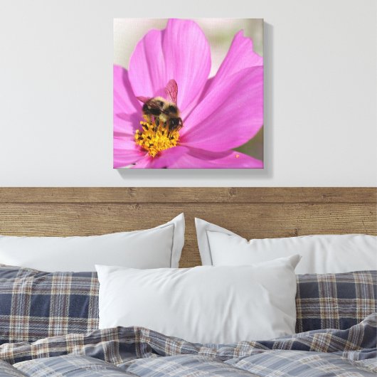 Hummeln und Kosmos Leinwanddruck (Insitu (Schlafzimmer))