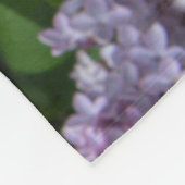 Hummeln und Lilac Tree Fleece Blanket (Ecke)