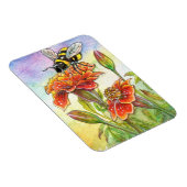 Hummeln und Marigold Magnet (Rechte Seite)