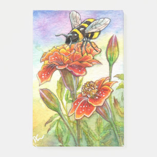 Hummeln und Marigold Post-it Klebezettel