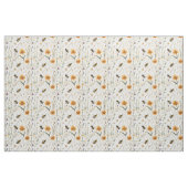 Hummeln und Wildblumen, Stoff (Fat Quarter (45,7 x 55,9 cm))