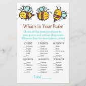 Hummeln Was ist in deinem Geldbörsenspiel? (Vorderseite)