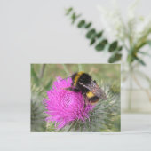 Hummelpostkarte Postkarte (Stehend Vorderseite)