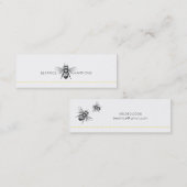 Hummelprofil Mini Visitenkarte (Vorne/Hinten)