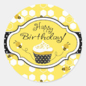 Hummelsticker HBR Runder Aufkleber (Vorderseite)