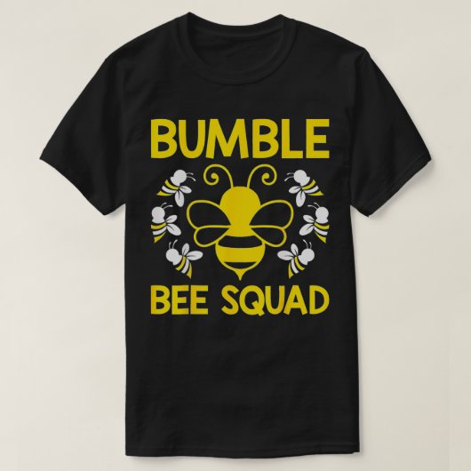 Hummelweibchen Squad-T-Shirt T-Shirt (Design vorne)