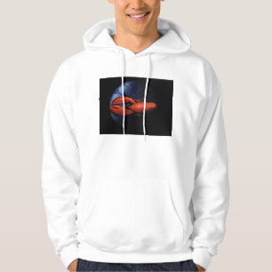 Hummer auf Tiffany-Platte Hoodie