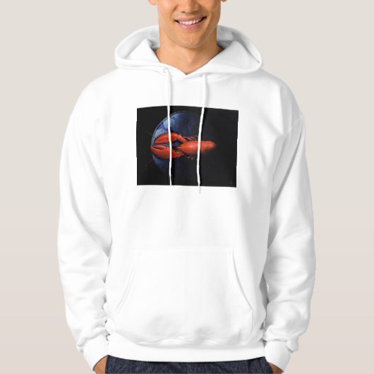 Hummer auf Tiffany-Platte Hoodie (Vorderseite)