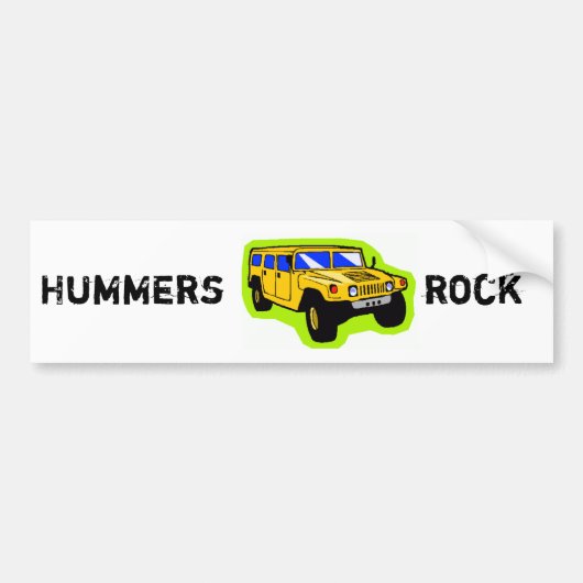 Hummer Autoaufkleber (Vorne)