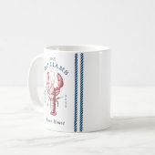 Hummer Beach House Kaffeetasse (Vorderseite Links)