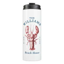 Hummer Beach House Thermosbecher