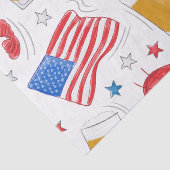 Hummer-Bierfahne Seidenpapier (Detail)