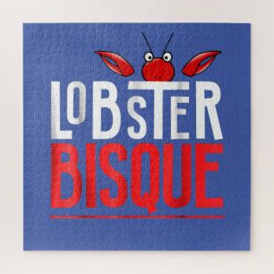 Hummer Bisque Meeresfrüchte Liebhaber Geschenk Puzzle