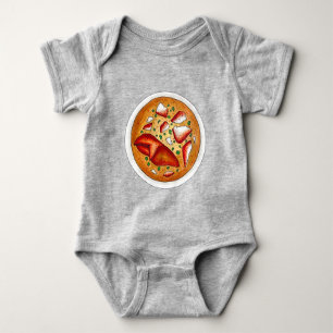 Hummer Bisque Suppe Meeresfrüchte Küche Baby Strampler