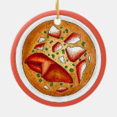 Hummer Bisque Suppe Meeresfrüchte Küche Keramik Ornament (Hinten)
