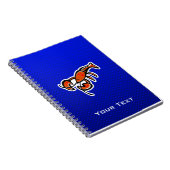 Hummer; Blau Notizblock (Rechte Seite)