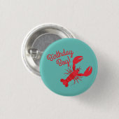 Hummer Boil Geburtstagsparty Niedlich Kids Button (Vorne & Hinten)