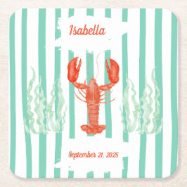 Hummer Boil Paper Untersetzer - Party für Meeresfr