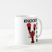 Hummer Boxen Knockout Punch Kaffeetasse (VorderseiteRechts)