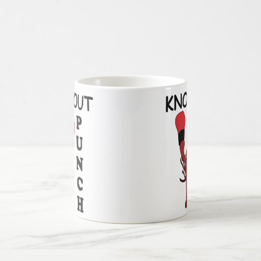 Hummer Boxen Knockout Punch Kaffeetasse (Mittel)