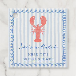 Hummer-Brautparty der Küsten - Liebesmarken Geschenkanhänger