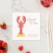 Hummer-Cocktail-Servietten Serviette (Beispiel)