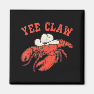 Hummer Cowboy Trendy Yee Klaue Lustiger Hummer Magnet