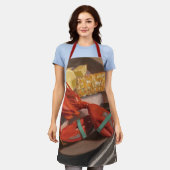 Hummer Dinner All-Over Print Schürze (Getragen)