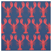 Hummer Druckstoffe Navy Blue Stoff (Muster)