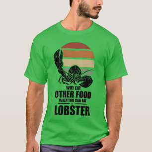 Hummer-Essen-Mädchen T-Shirt