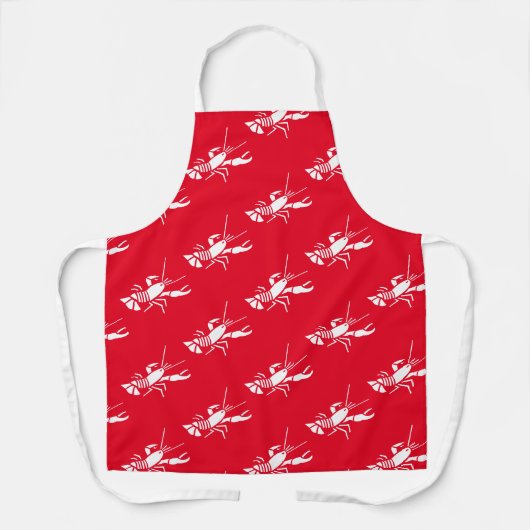 Hummer Fest Schürze (Vorderseite)