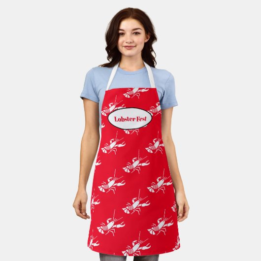 Hummer Fest Schürze (Getragen)