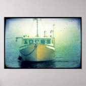 Hummer-Fischerboot Maine Nautical Poster (Vorne)