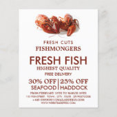 Hummer, Fischmonger/Ehefrau, Fischmarkt Flyer (Vorne)