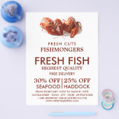 Hummer, Fischmonger/Ehefrau, Fischmarkt Flyer (Einzeln)