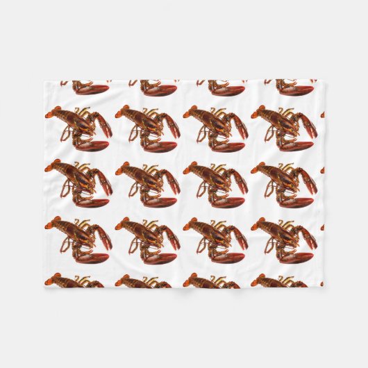 Hummer Fleecedecke (Vorderseite (Horizontal))