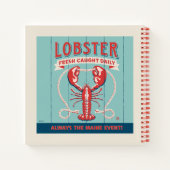 Hummer Fresh Caught Daily | Maine Notizblock (Rückseite)