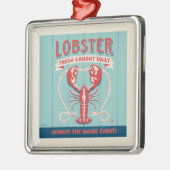 Hummer Fresh Caught Daily | Maine Ornament Aus Metall (Links)