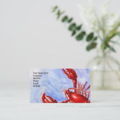 Hummer-Geschäfts-Karte Visitenkarte (Stehend Vorderseite)