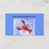 Hummer-Geschäfts-Karte Visitenkarte (Rückseite)