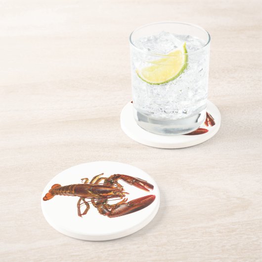 Hummer Getränkeuntersetzer (Seite)