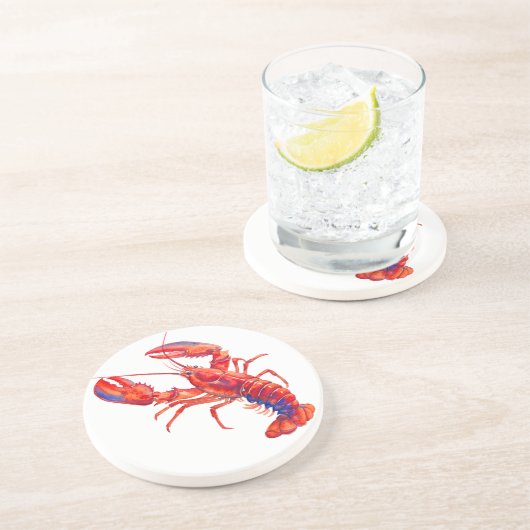 Hummer Getränkeuntersetzer (Seite)