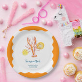 Hummer-Grillspezialitäten GRILLEN Seafood Summer B Pappteller (Party)