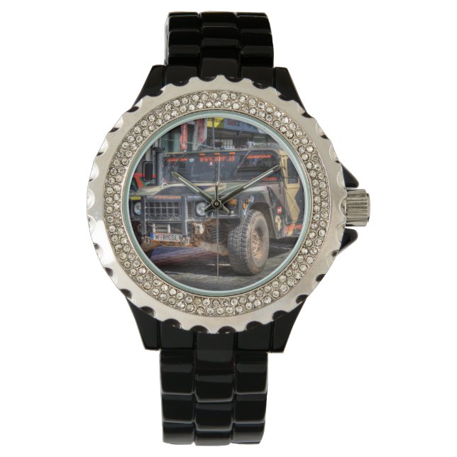 Hummer H1 Armbanduhr (Vorderseite)