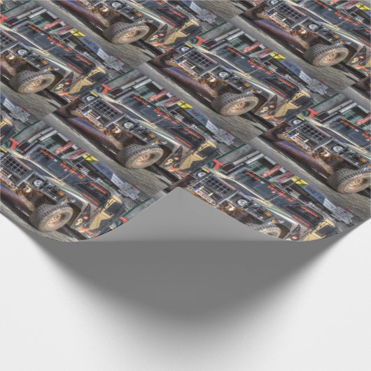 Hummer H1 Geschenkpapier (Ecke)