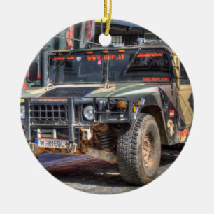 Hummer H1 Keramik Ornament