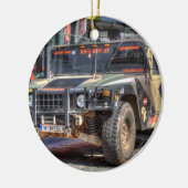 Hummer H1 Keramik Ornament (Links)