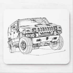 Hummer H2 Mousepad