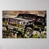 Hummer H2 Print Poster (Vorne)